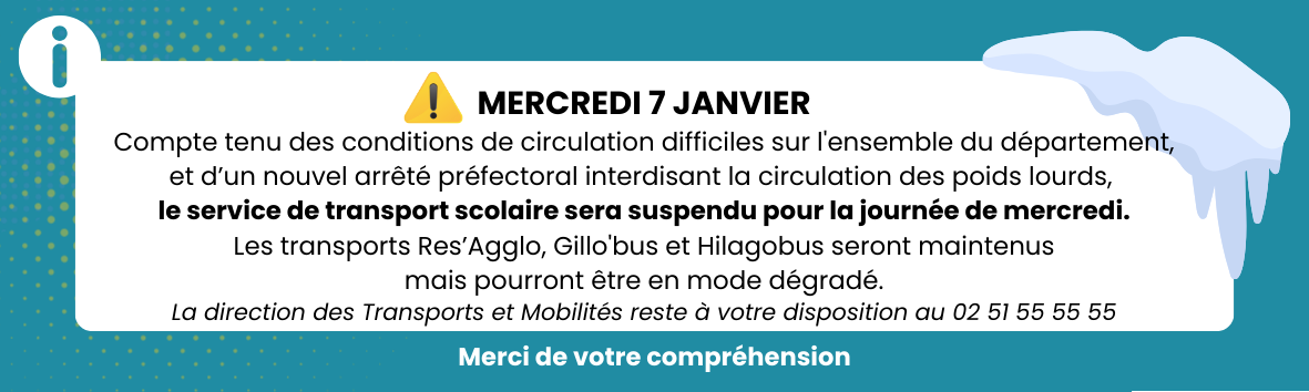 07.01.2026 - Transports sco annulés