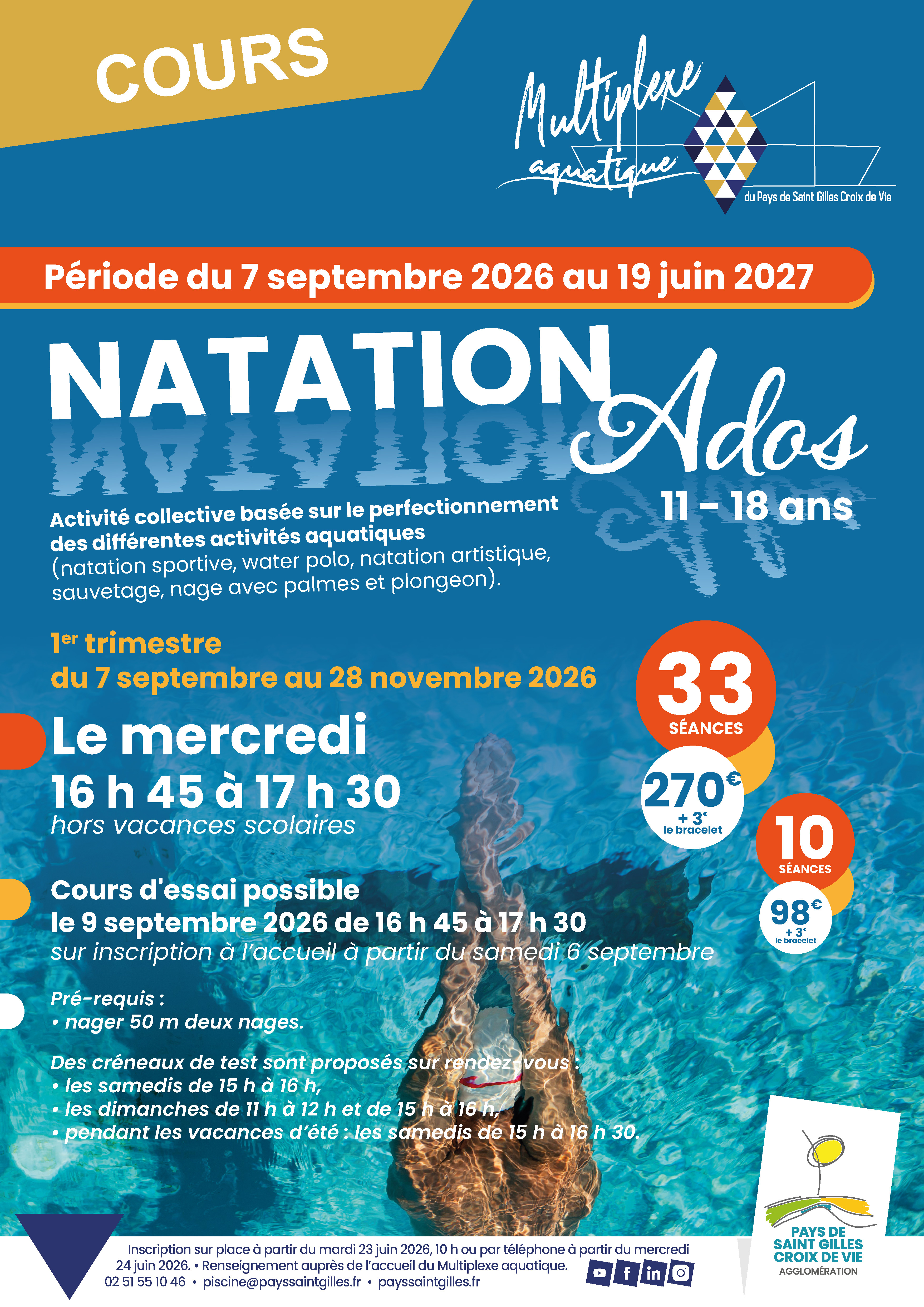 AFF-Natation Ado