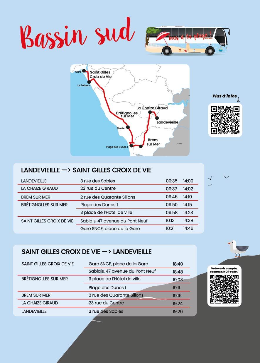 Dépliants A4 - Tous à la plage 2026 VECTO_Sud