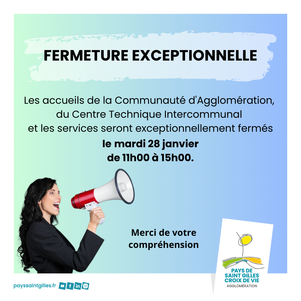 Fermeture services Voeux agents 28.01.2025