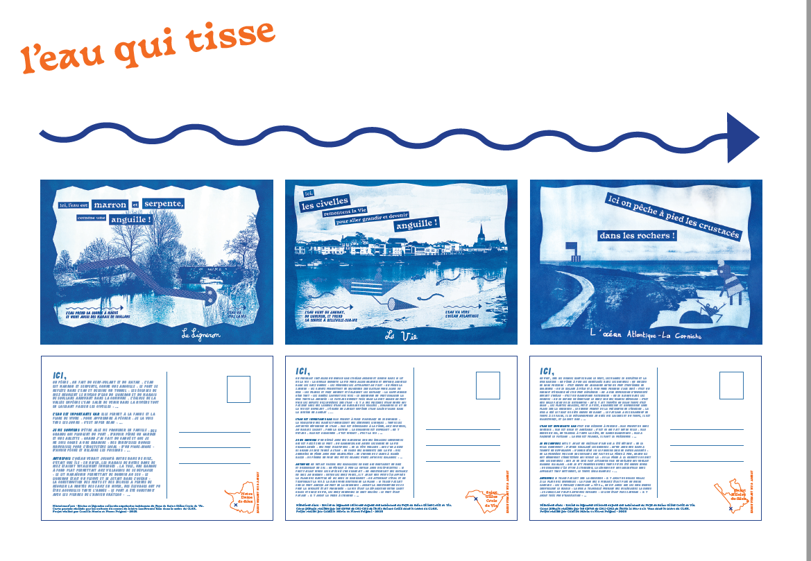 Histoires d'eau - CLEA 2023 cartes postales 2