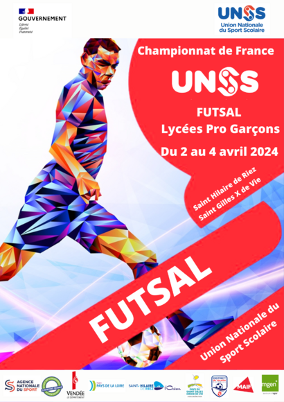 Affiche CF Futsal- DF 05-04-2024