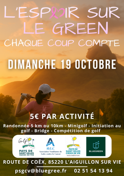 L’ESPOIR SUR LE GREEN