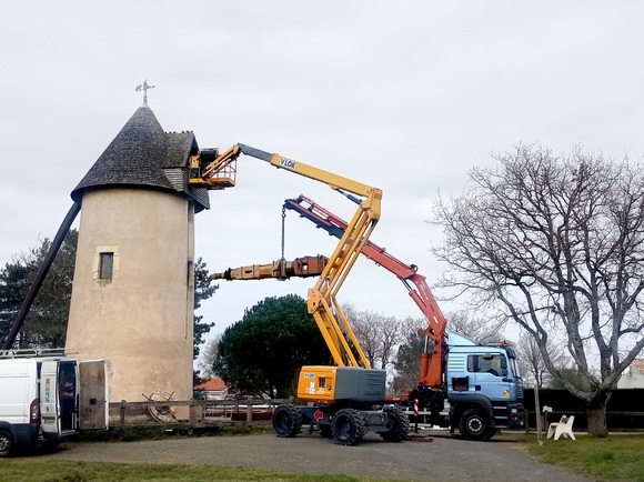 Remontage arbre Moulin-06-03-2023